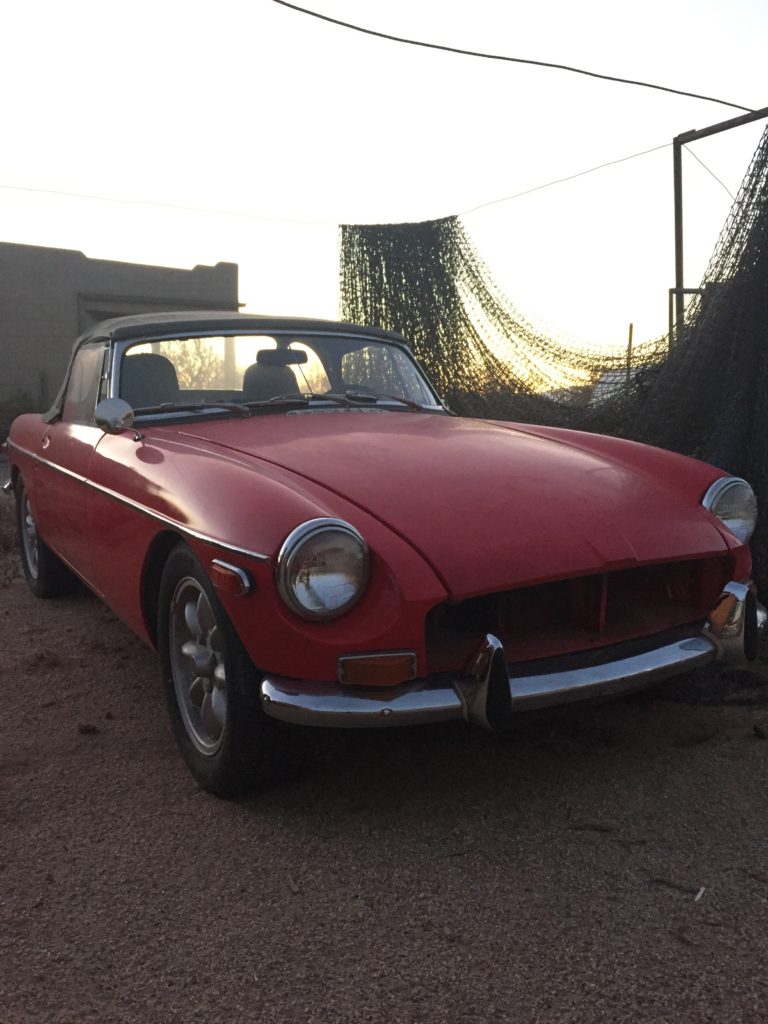 Reworking a 1967 MGB for my daughter.