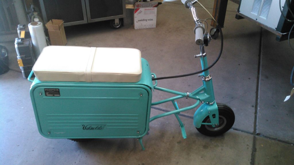 1960s Val mobile scooter. Reworked and sold.